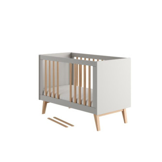 Cuna para bebés 120x60 (Colección Classy Gray)